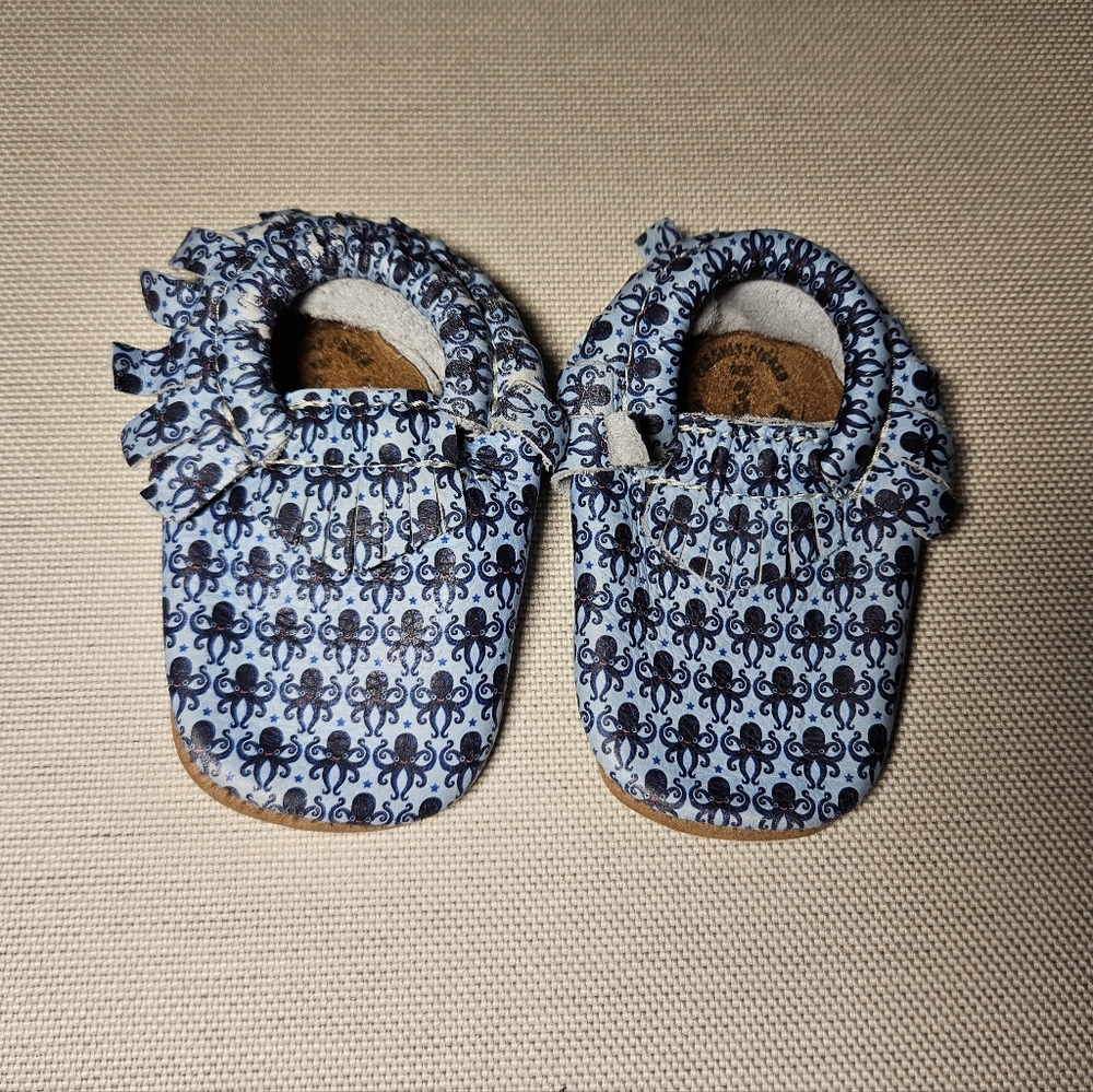 Freshly Picked Octopus moccasins